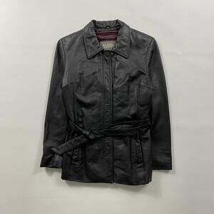 Women’s Black leather Wilson's Leather jacket